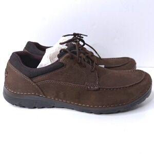 NEW Rockport‎ Mens RocSport Lite ZoneCush MOC Toe Casual Shoes Brown Size 11.5